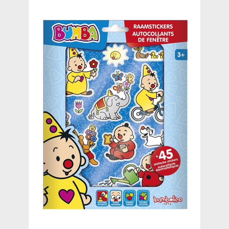 Bambolino Toys Bumba Window Stickers