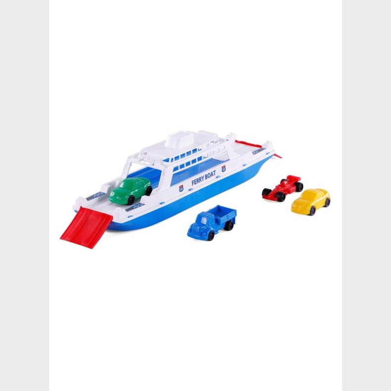 Cavallino Toys Cavallino Ferry with 4 Cars 45.5cm