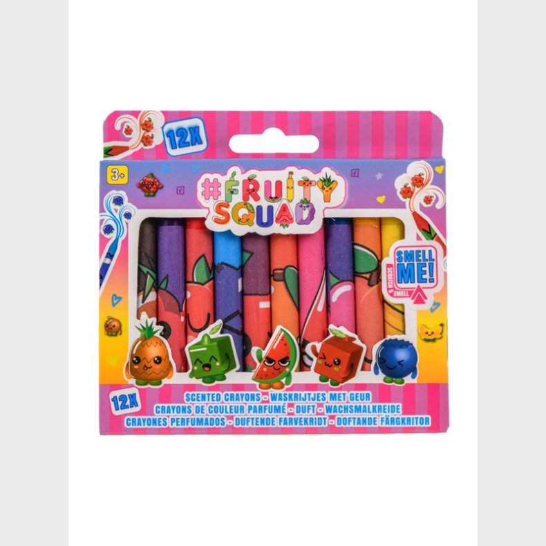 Canenco Fruity Squad Crayons with Fragrance 12pcs.