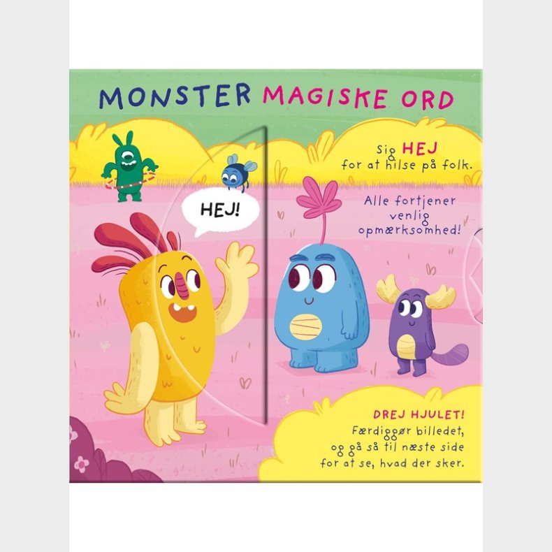 Monster magiske ord - Brnebog - Board books