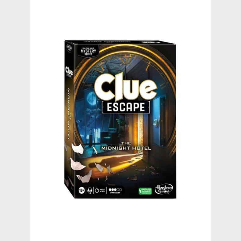 Hasbro Cluedo Escape The Midnight Hotel Board Game