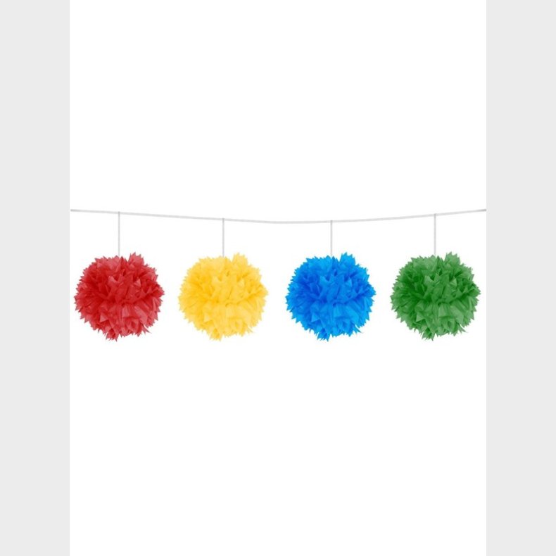 Folat BV Colored Pompom Garland