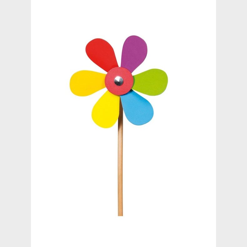 Goki Wooden Windmill - Flower