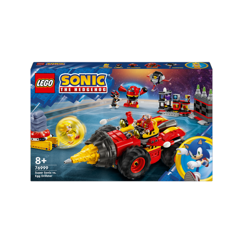 LEGO Sonic 76999 Super Sonic mod Egg Drillster