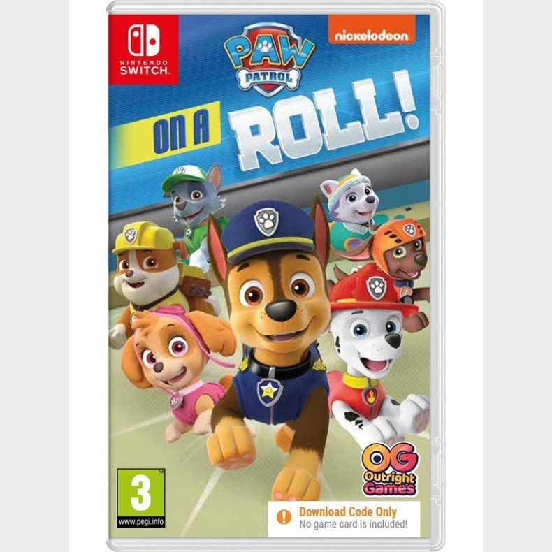 Paw Patrol: On a roll! (Code in a Box) - Nintendo Switch - Platformer