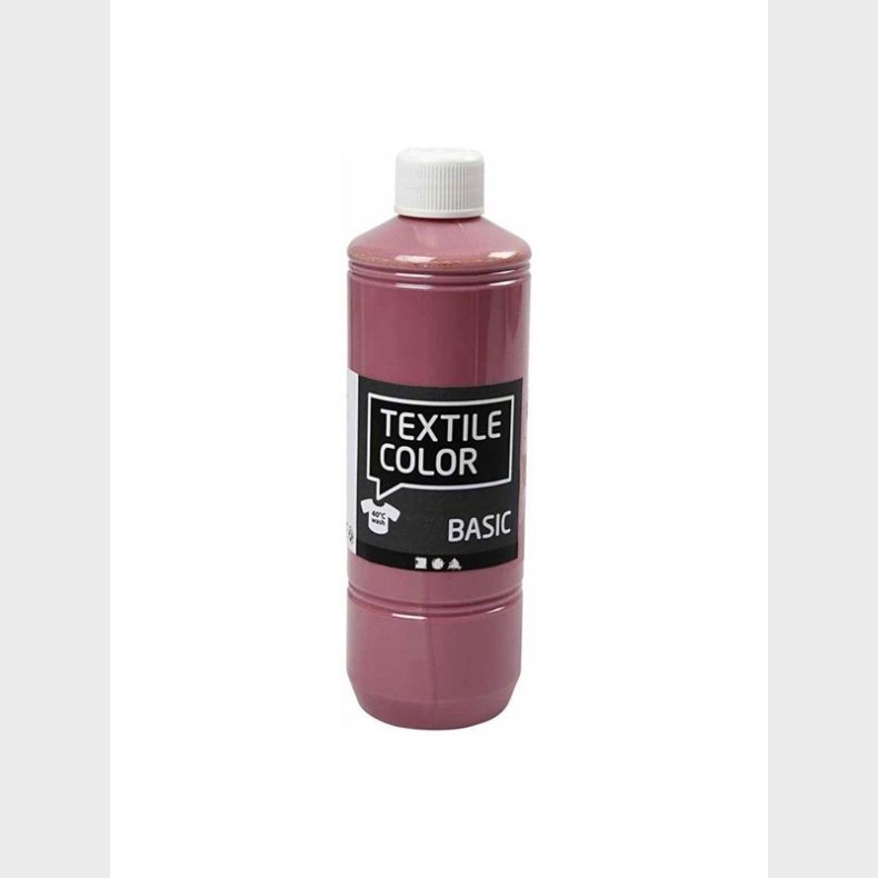 Creativ Company Textile Color Paint - Dark Pink 500ml