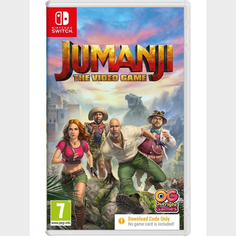 JUMANJI: The Video Game (Code in a Box) - Nintendo Switch - Action/Adventure