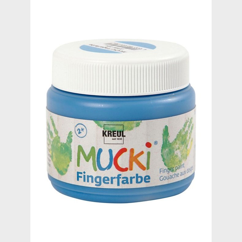 Creativ Company Mucki Finger Paint Blue 150ml