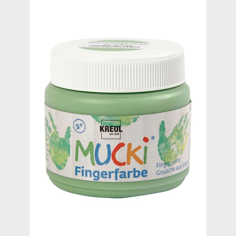 Creativ Company Mucki Finger Paint Green 150ml