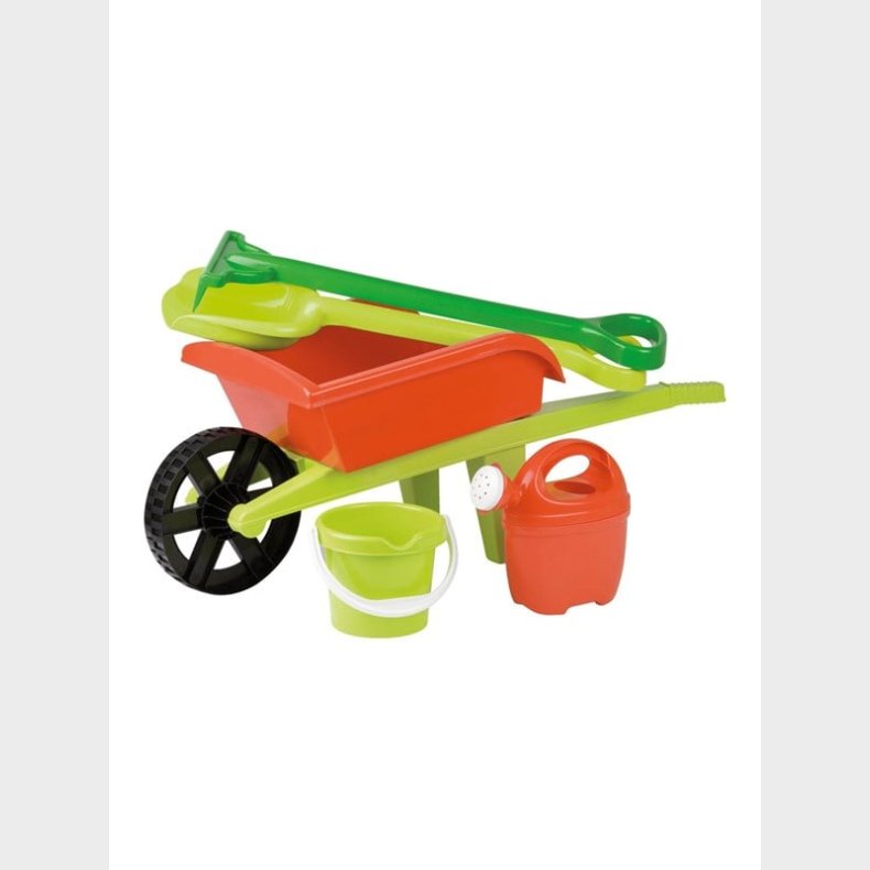 Androni Wheelbarrow with garden tools