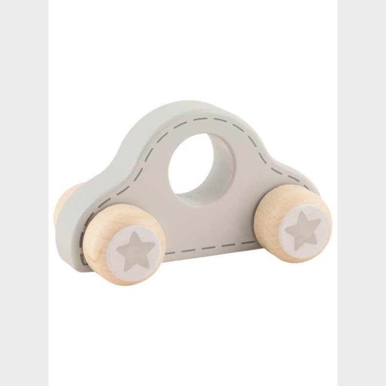 Goki Wooden Push Figure Car with Stars