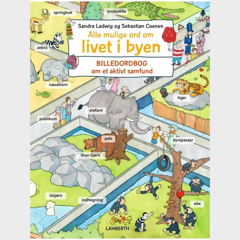 Alle mulige ord om livet i byen - Brnebog - hardcover