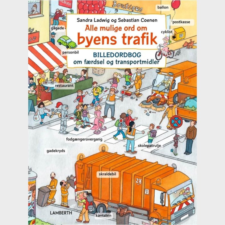 Alle mulige ord om byens trafik - Brnebog - hardcover