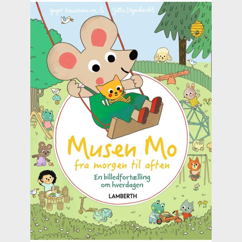 Musen Mo fra morgen til aften - Brnebog - Board books