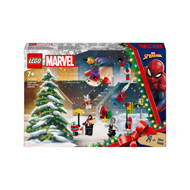 LEGO 76293, DC Super Heroes, Spider-Man julekalender 2024