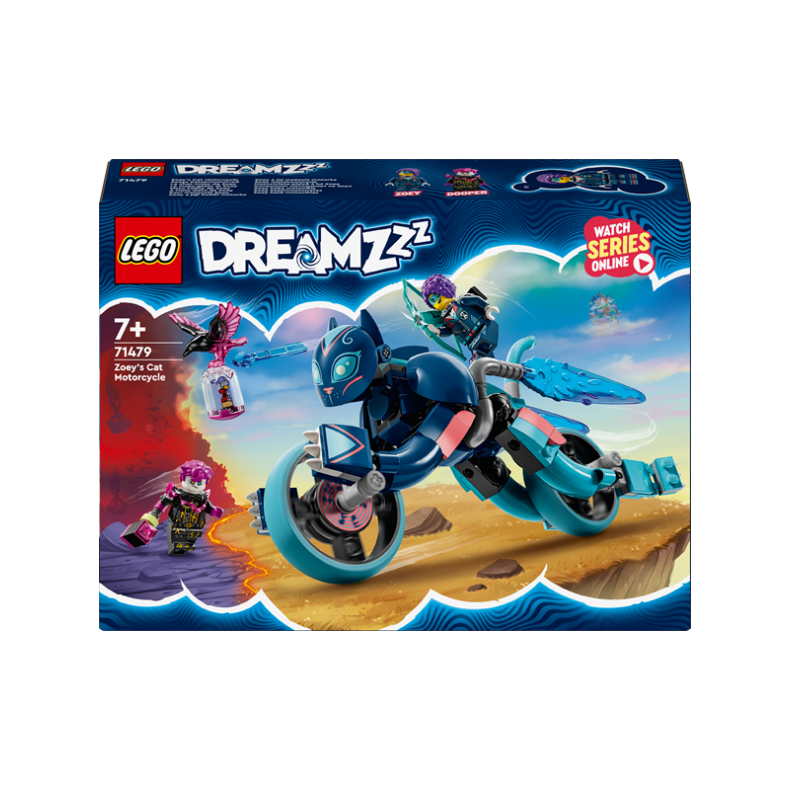 LEGO DREAMZzz 71479 Zoeys kattemotorcykel