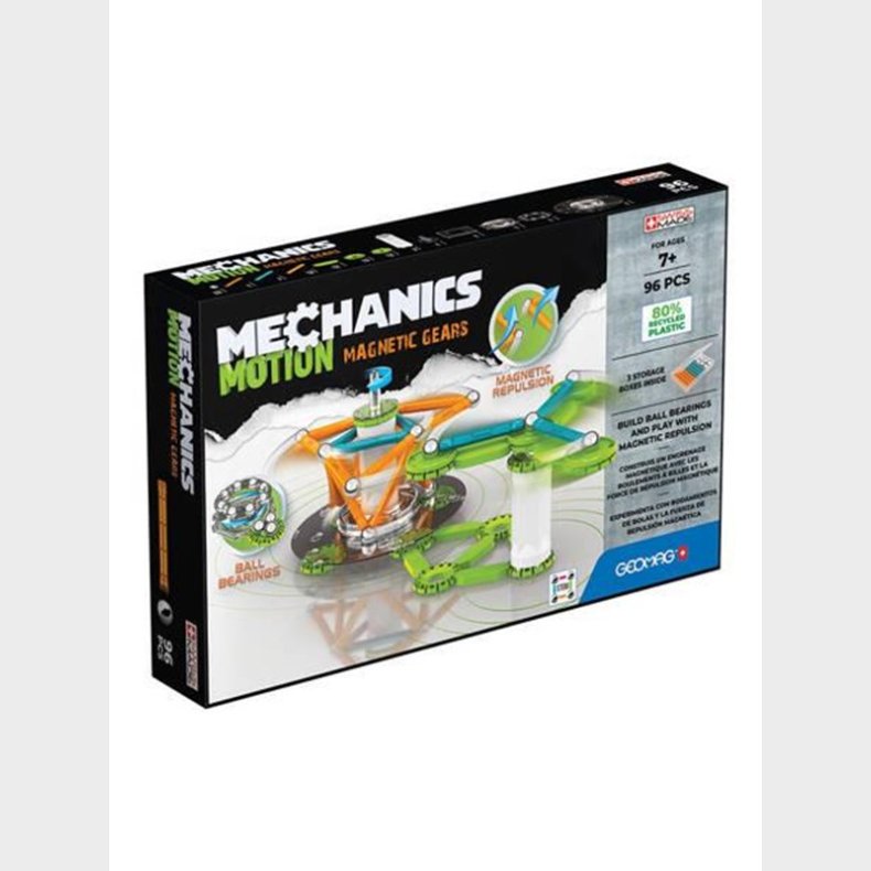 Geomag Mechanics Motion Magnetic Gears 96 piece GEOMAG GEO-767