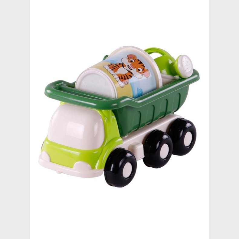 Cavallino Toys Cavallino Beach Dump Truck with Bucket Set Green 5 pcs.