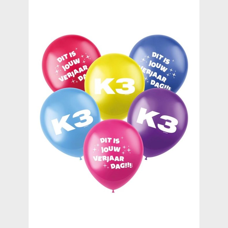 Folat BV K3 Balloons 6pcs.