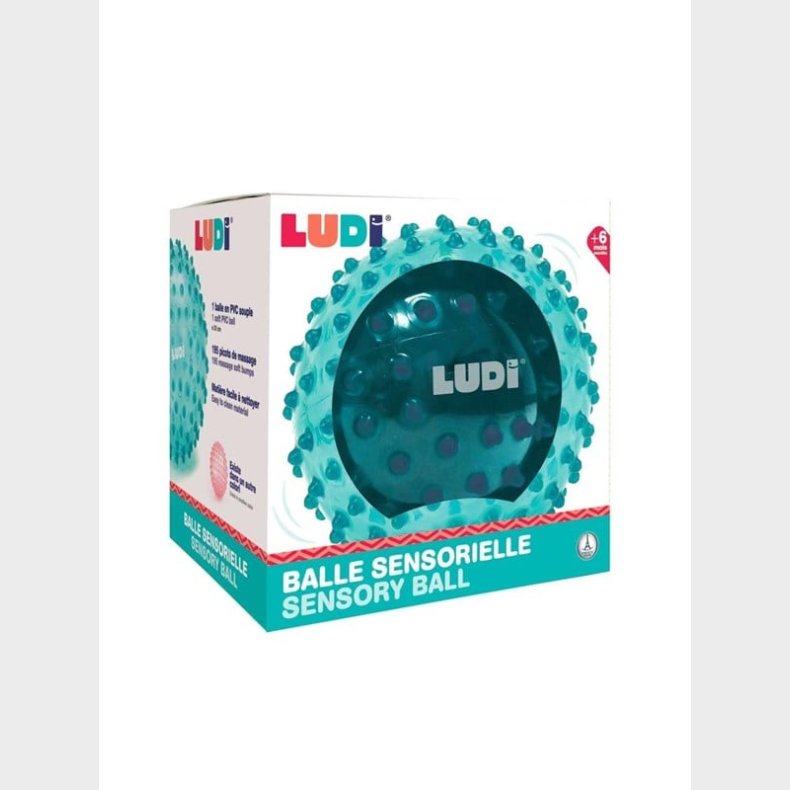 LUDI - Sensory Ball - Blue - (LU30114)