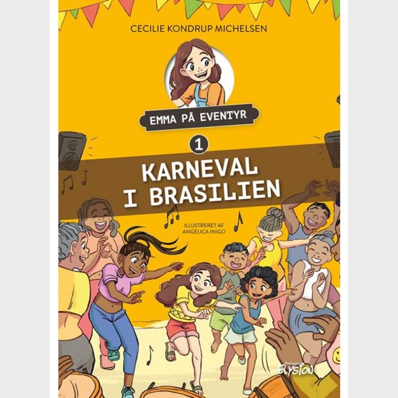 Karneval i Brasilien - Brnebog - hardback