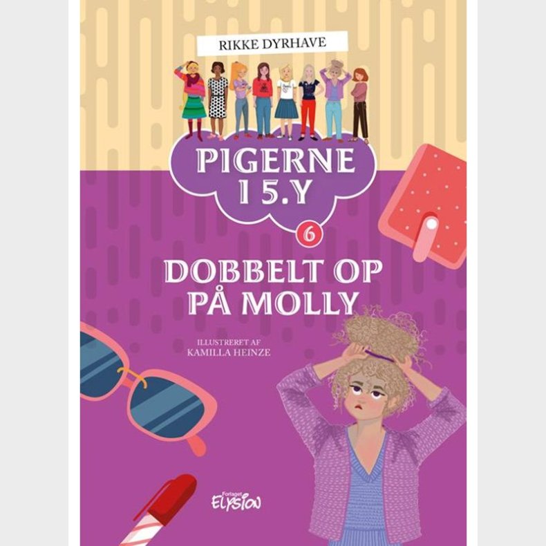 Dobbelt op p Molly - Brnebog - hardback