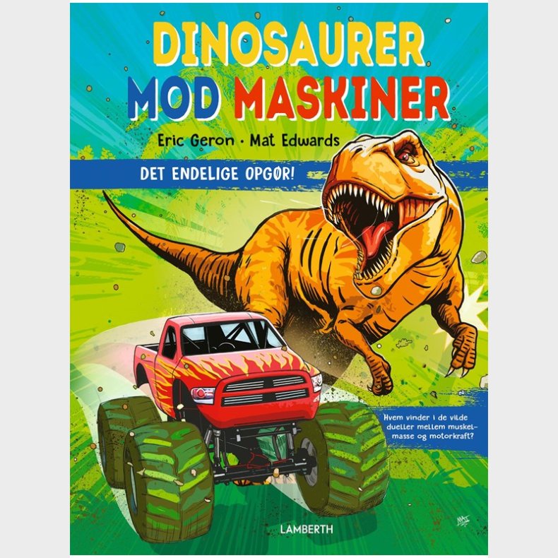 Dinosaurer mod maskiner - Brnebog - hardcover