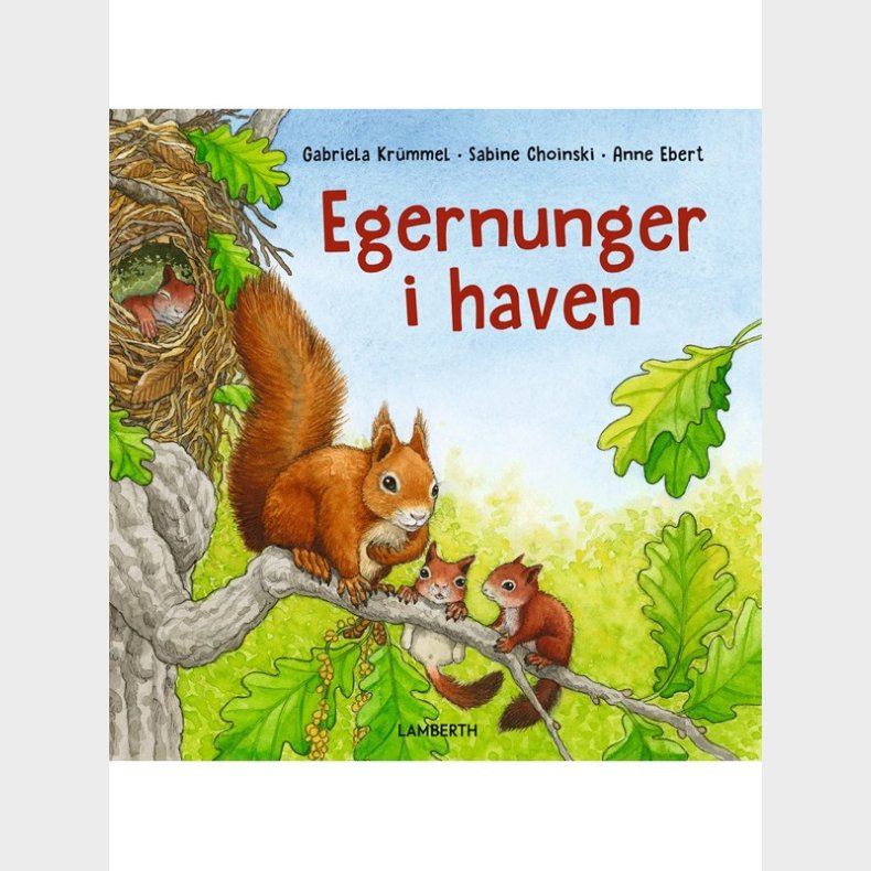 Egernunger i haven - Brnebog - hardcover