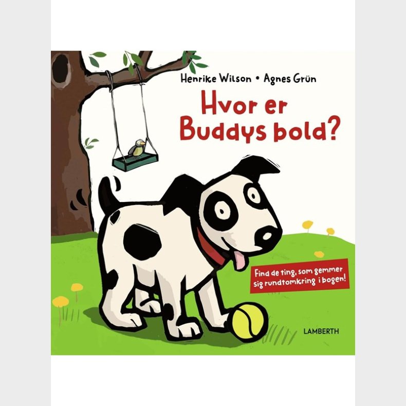 Hvor er Buddys bold? - Brnebog - hardcover