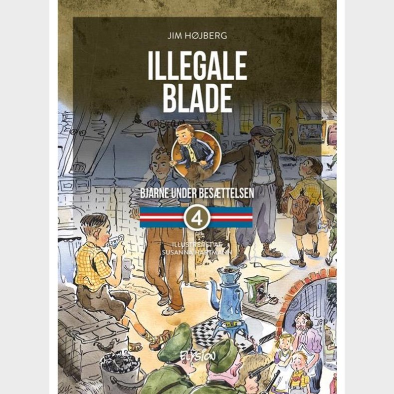 Illegale balde - Brnebog - hardback