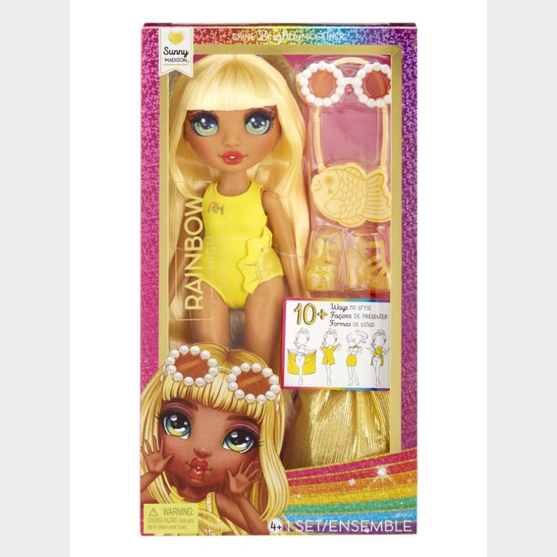 MGA Rainbow High - Swim Fashion Doll - Sunny