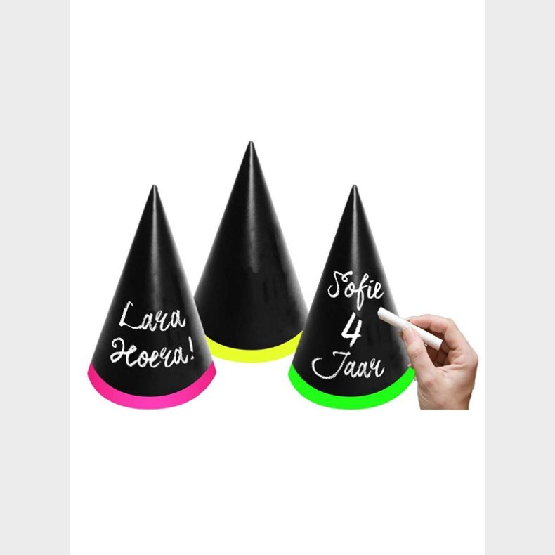 Folat BV Writable Party Hats 6 pcs.