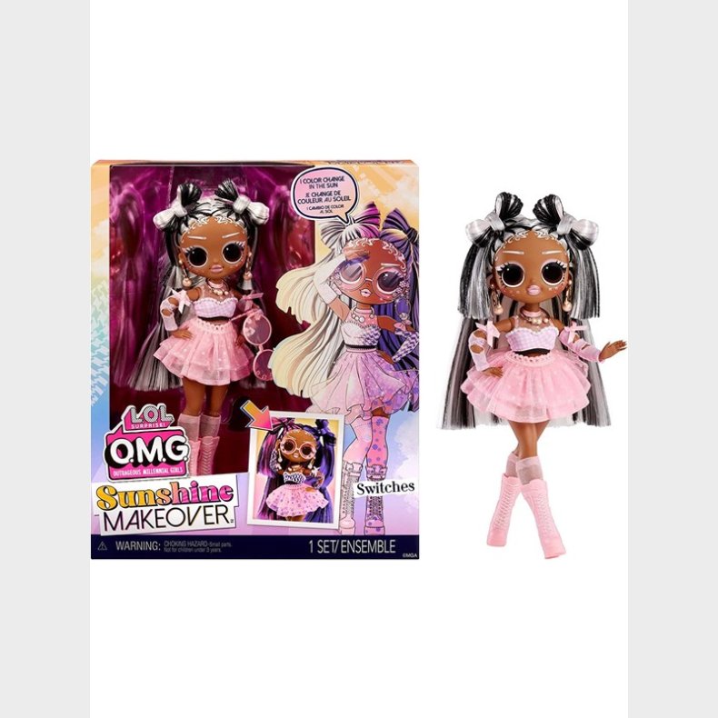 MGA L.O.L. - OMG Sunshine Makeover Fashion Doll - Switches