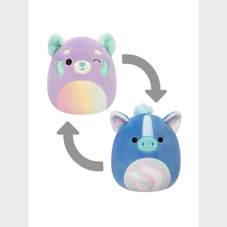 Jazwares Squishmallows - 13 cm P19 Flip A Mallows - Lexis/R