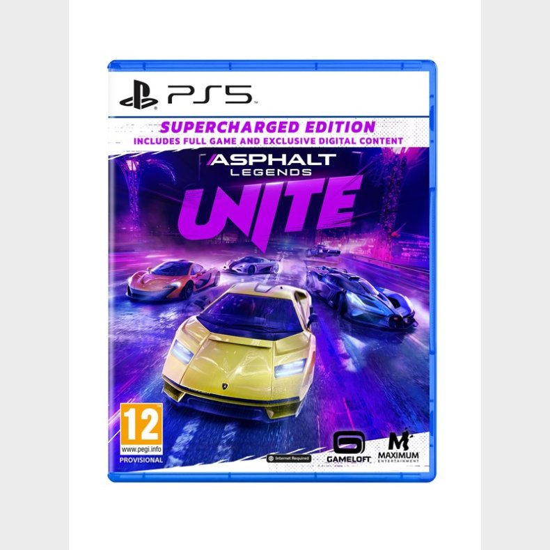 Asphalt Legends Unite (Supercharged Edition) - Sony PlayStation 5 - Racing