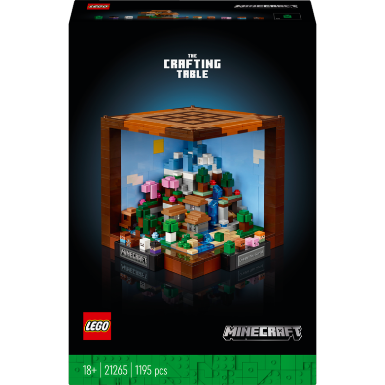 LEGO Minecraft 21265 Craftingbordet