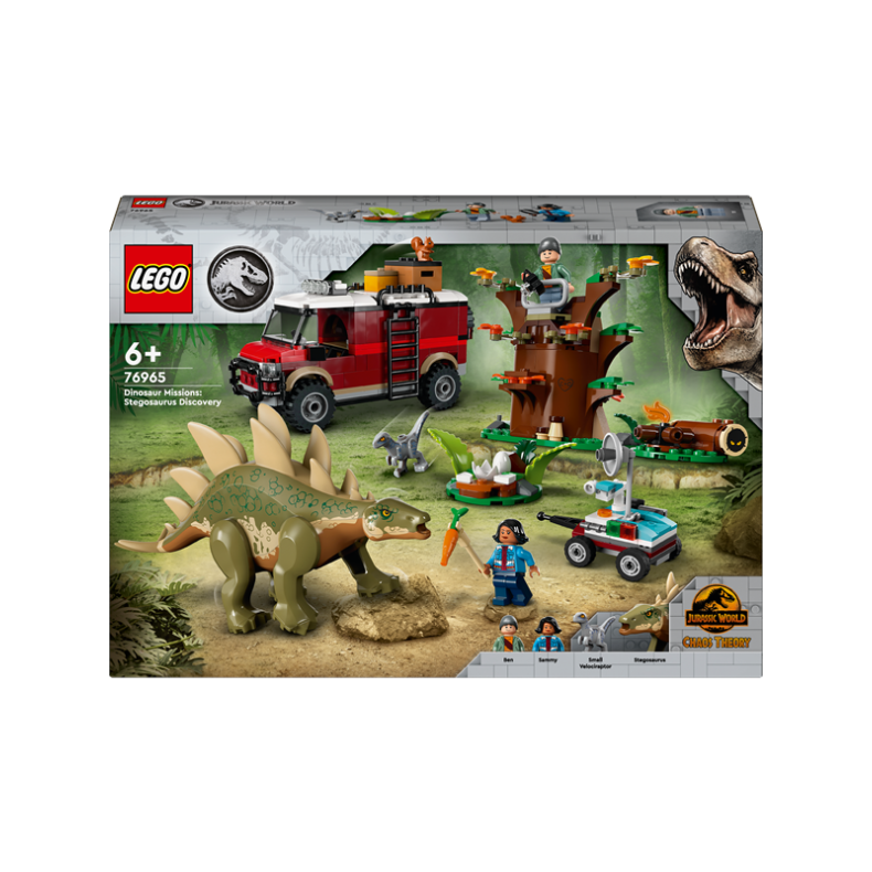 LEGO Jurassic World 76965 Dinosaurmissioner - Stegosaurus-opdagelse