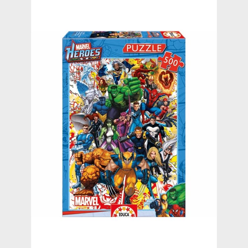 Educa 500 Marvel Heroes