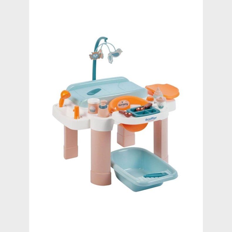 Ecoiffier Nursing Table with Bath 13 pcs.