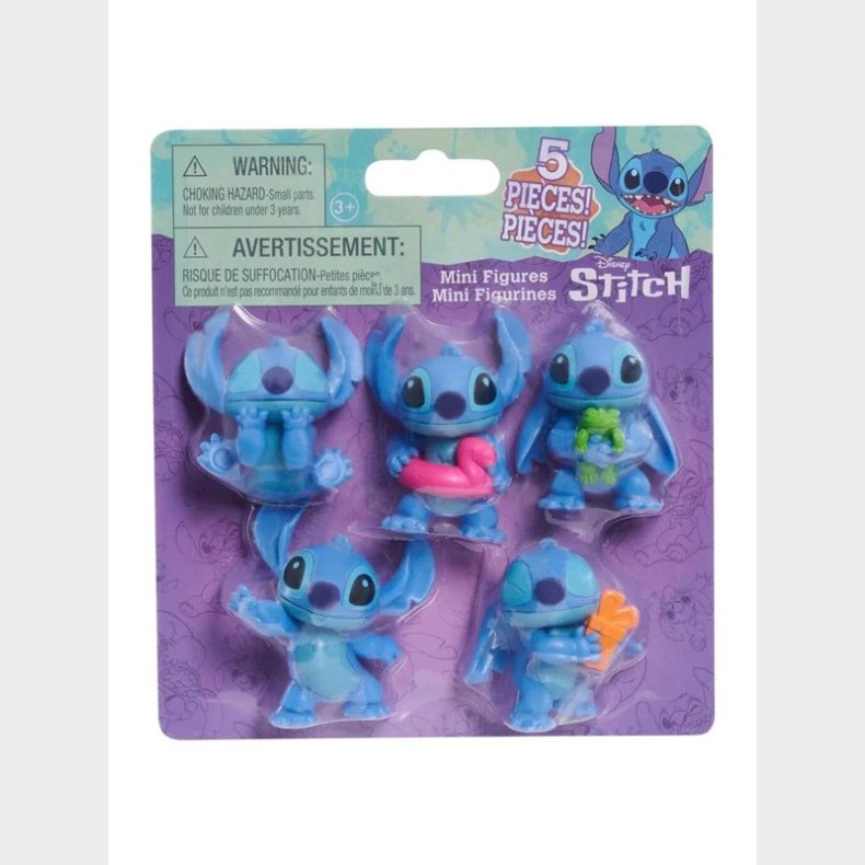 Disney Stitch Figures 5 Pack 5.5 cm