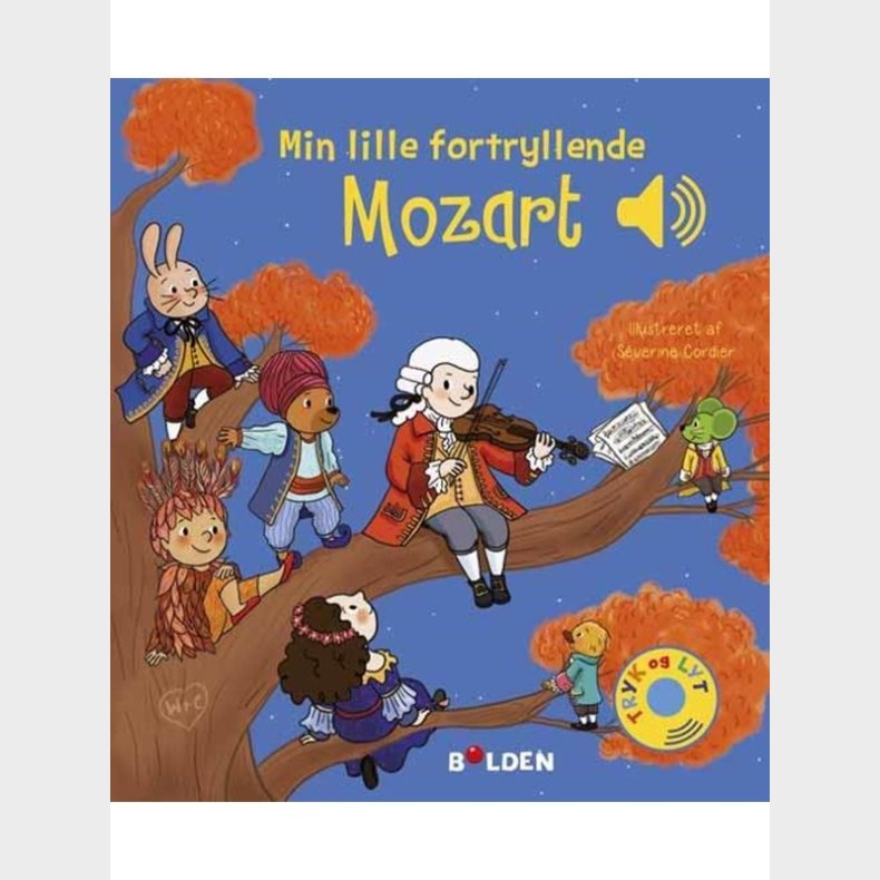 Min lille fortryllende Mozart - Brnebog - Board books