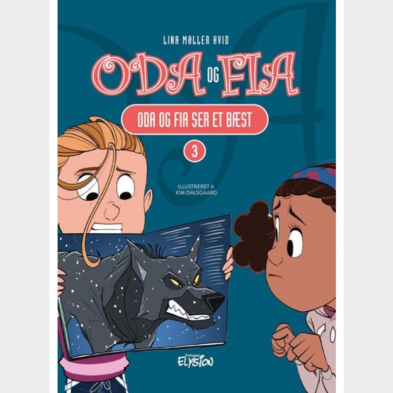 Oda og Fia ser et bst - Brnebog - hardback