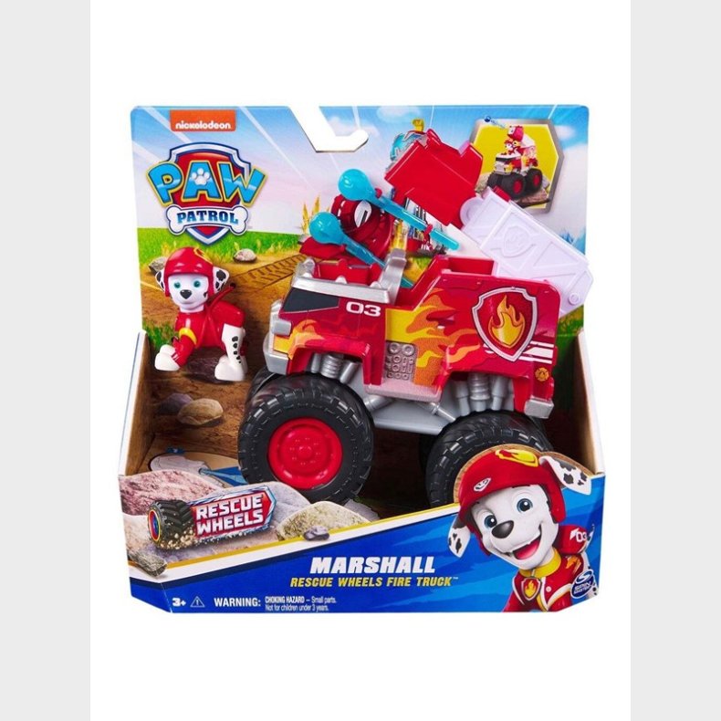 Paw Patrol Rescue Wheels Themed kretjs -Marshall