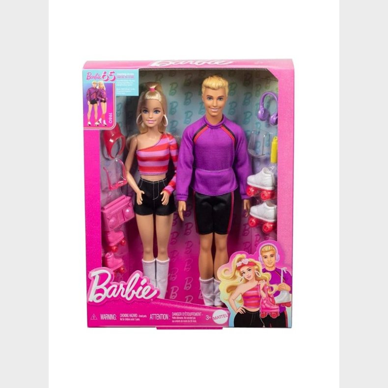 Barbie Fashionista 65th  &amp; Ken 2-Pack