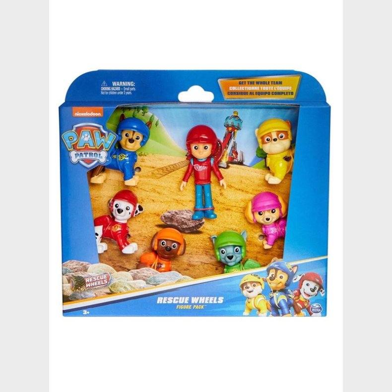 Paw Patrol Rescue Wheels Giftpack 7 Pack