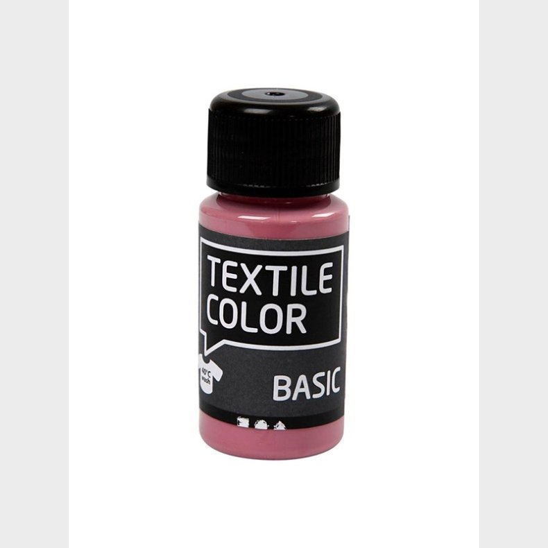 Creativ Company Textile Color Semi-opaque Textile Paint - Dark Pink 50ml