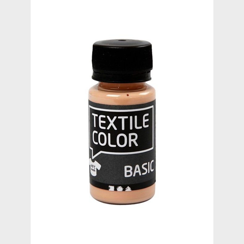 Creativ Company Textile Color Semi-opaque Textile Paint - Light Beige 50ml