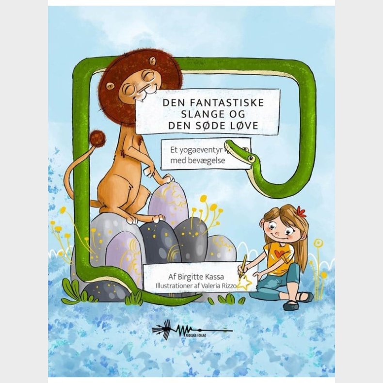 Den fantastiske slange og den sde lve - Brnebog - hardback