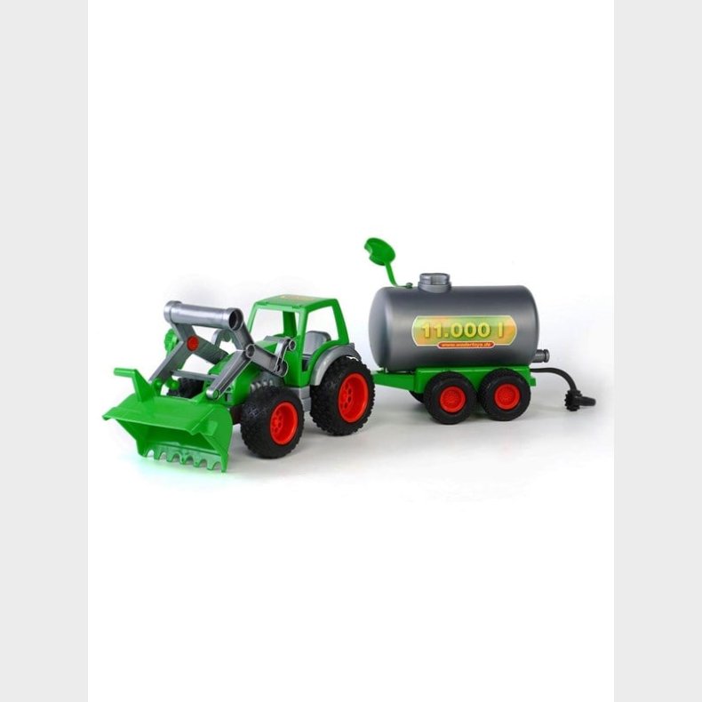 Cavallino Toys Cavallino Tractor with Front Loader and Tanker