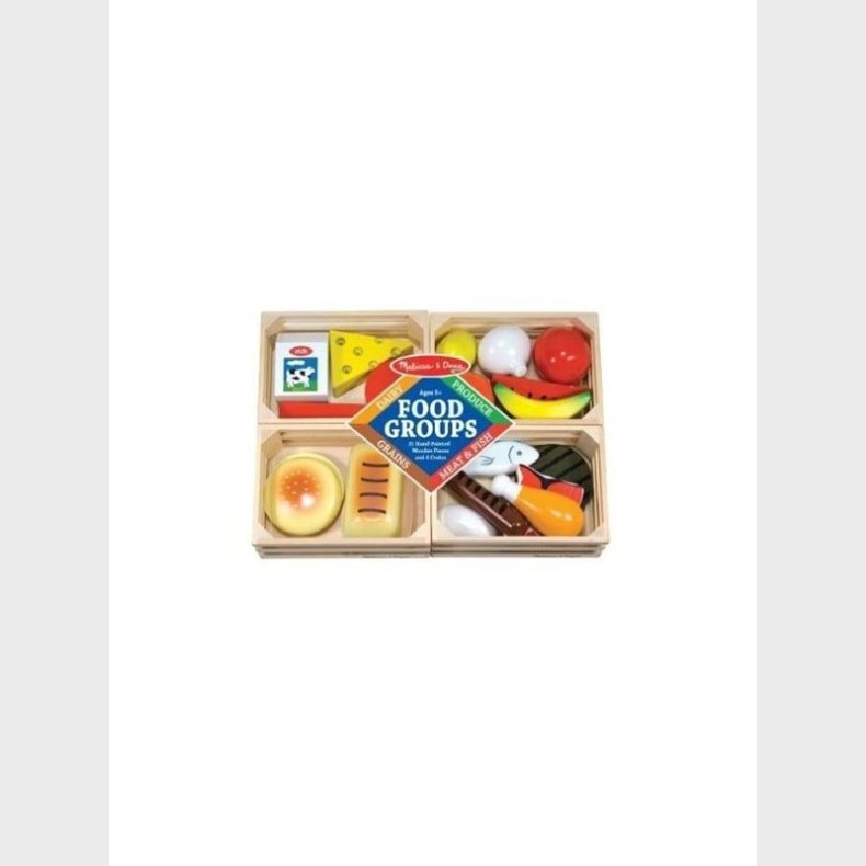 Melissa &amp; Doug Food Groups Set (21 pcs)